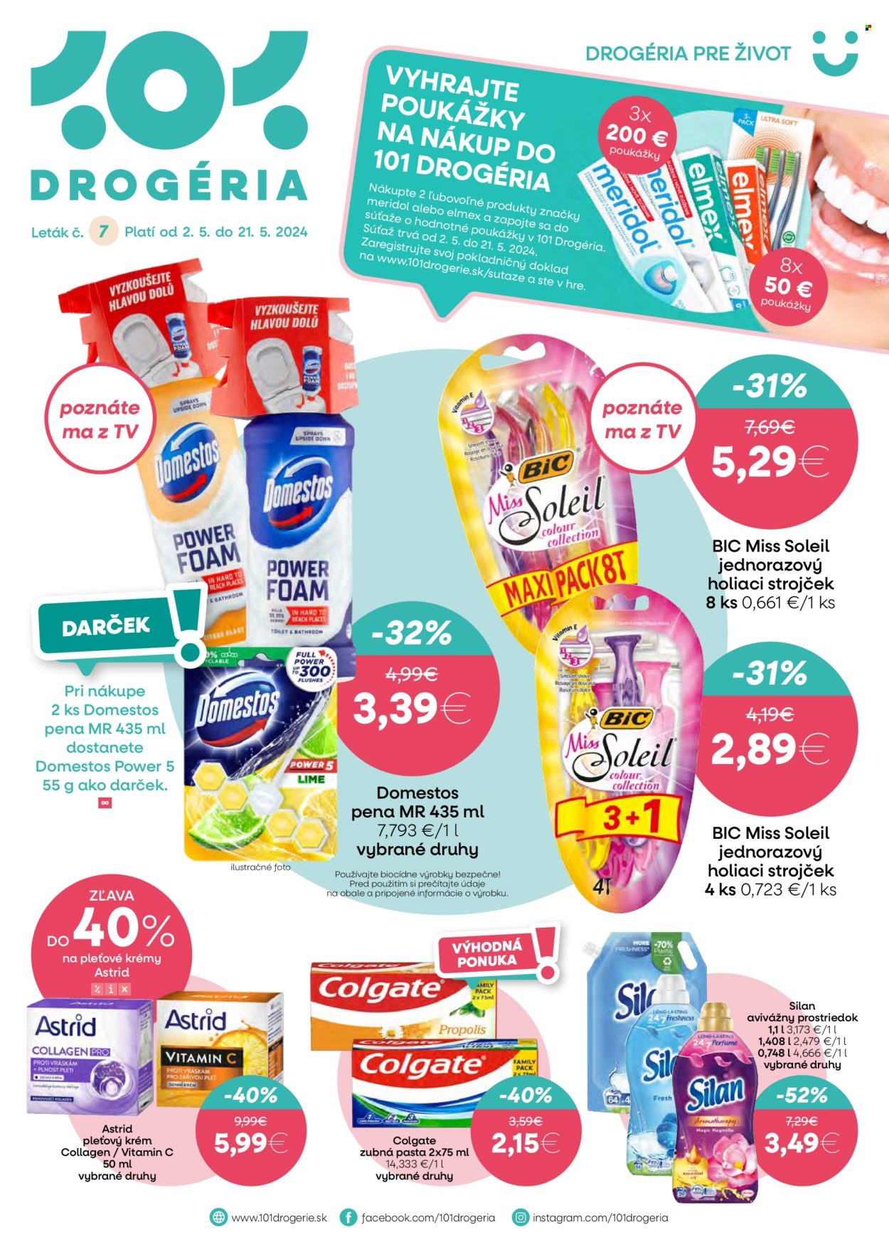Leták 101 Drogerie - 2.5.2024 - 21.5.2024. Strana 1