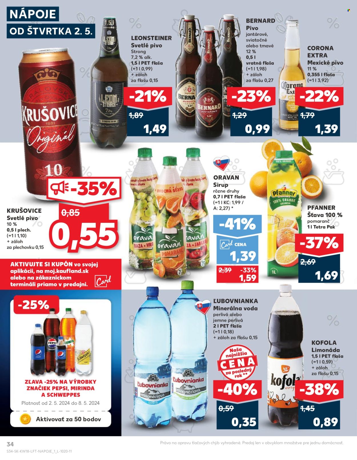Leták Kaufland - 2.5.2024 - 7.5.2024. Strana 34