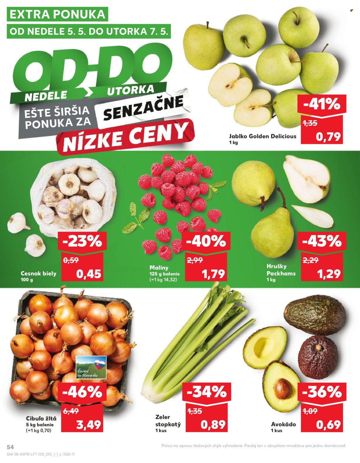 Leták Kaufland - 2.5.2024 - 7.5.2024. Strana 54