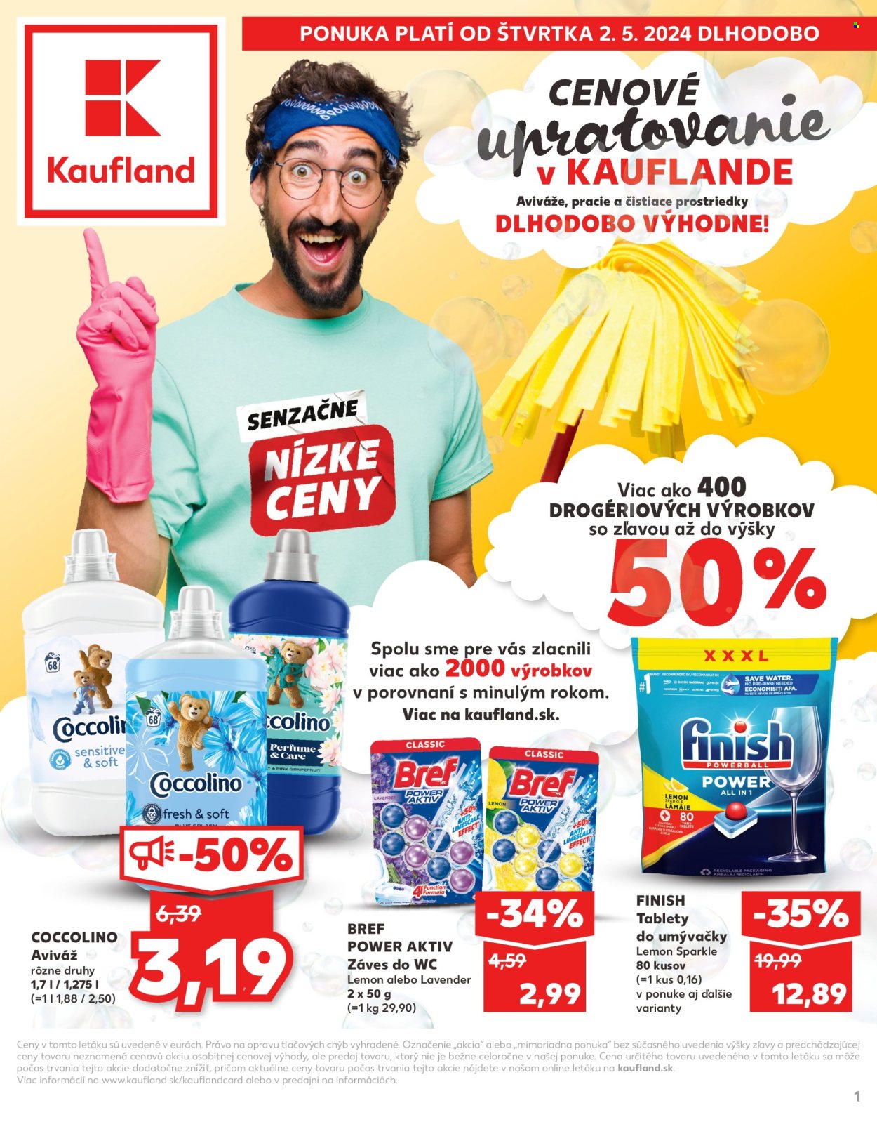 Leták Kaufland. Strana 1