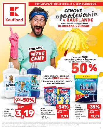 Leták Kaufland.