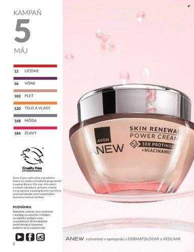 Leták Avon - 1.5.2024 - 31.5.2024. Strana 2