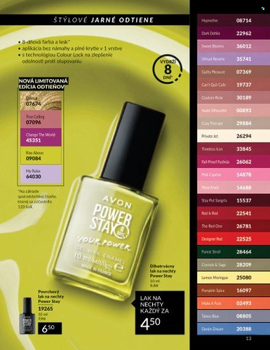 Leták Avon - 1.5.2024 - 31.5.2024. Strana 13