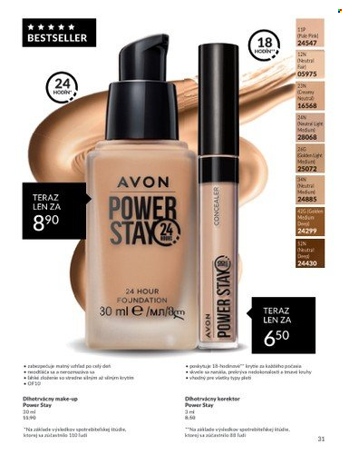 Leták Avon - 1.5.2024 - 31.5.2024. Strana 31