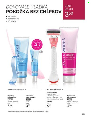 Leták Avon - 1.5.2024 - 31.5.2024. Strana 131