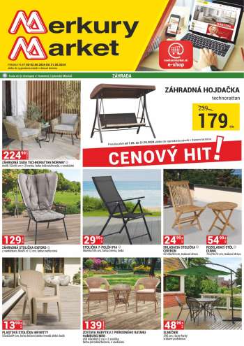 Leták Merkury Market - 2.5.2024 - 31.5.2024.