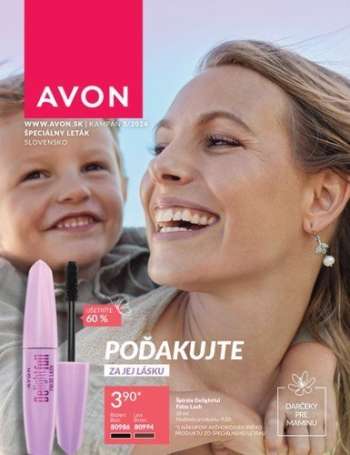 Leták Avon - 1.5.2024 - 31.5.2024.