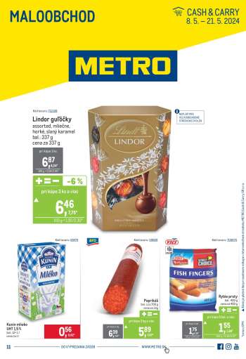 Leták Metro - 8.5.2024 - 21.5.2024.