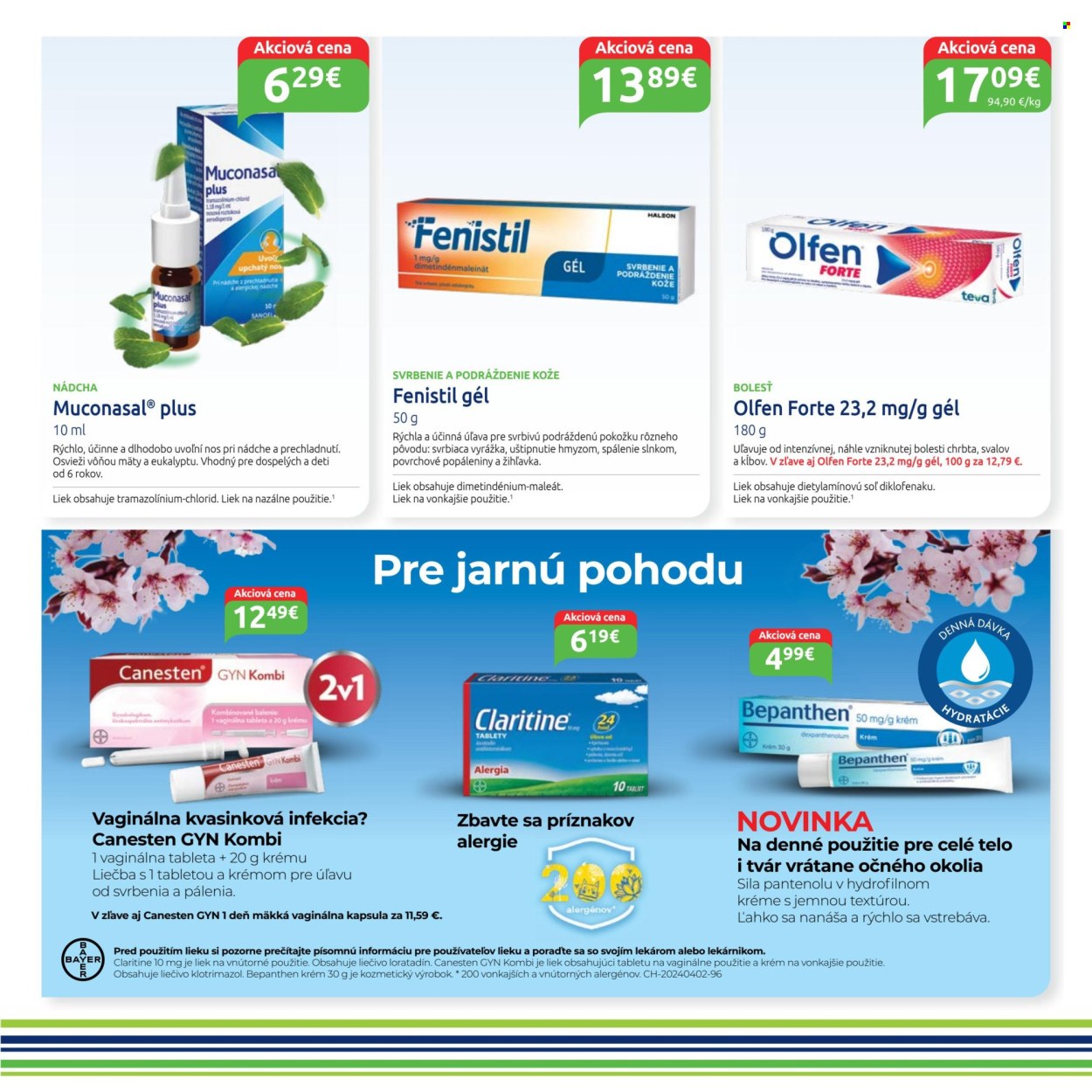Leták BENU Lekáreň - 1.5.2024 - 31.5.2024. Strana 2