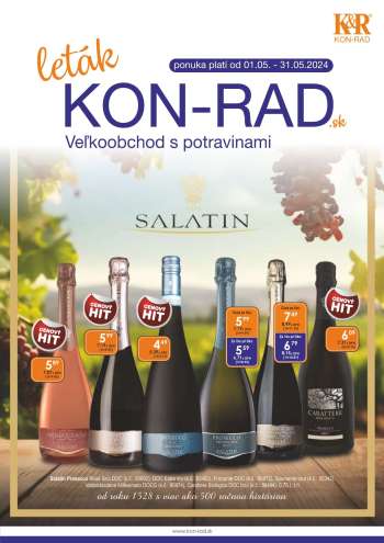 Leták KON-RAD - 1.5.2024 - 31.5.2024.