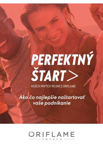 Leták Oriflame.