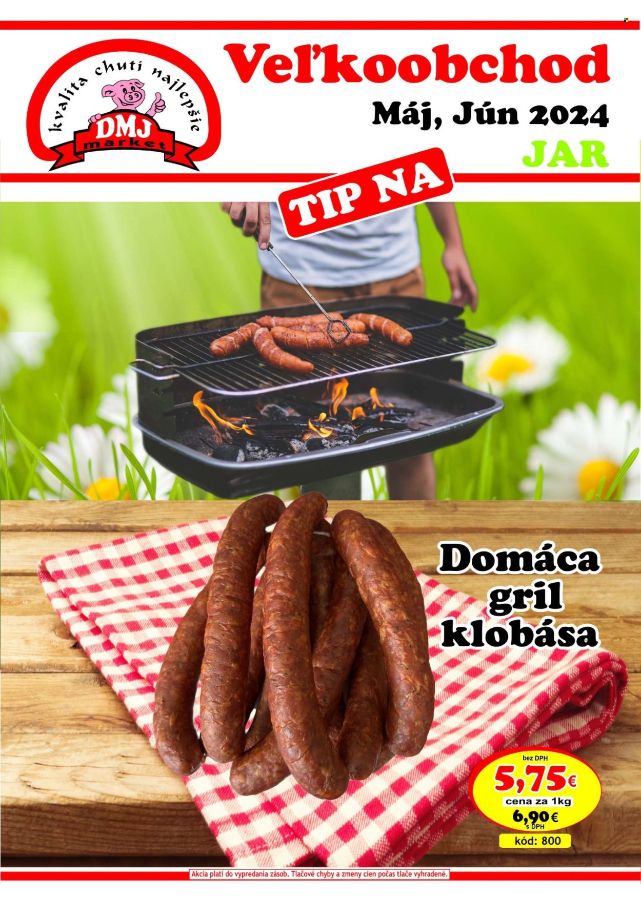 Leták DMJ market - 1.5.2024 - 30.6.2024. Strana 1