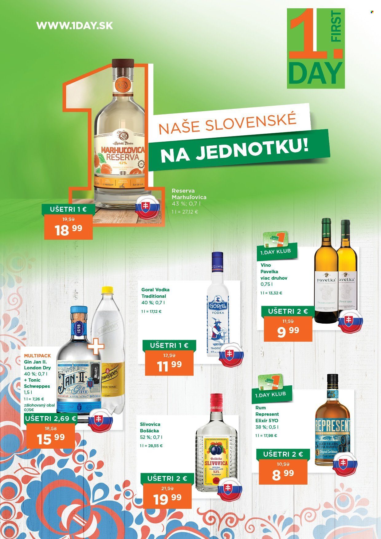Leták 1Day - 2.5.2024 - 15.5.2024. Strana 1