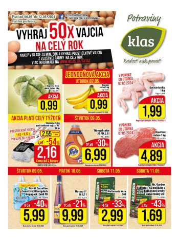 Leták Klas - 6.5.2024 - 12.5.2024.