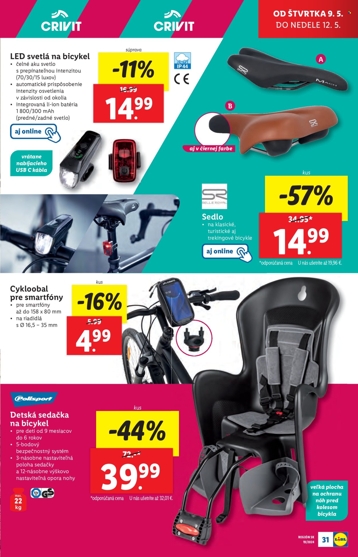 Leták Lidl - 9.5.2024 - 12.5.2024. Strana 37
