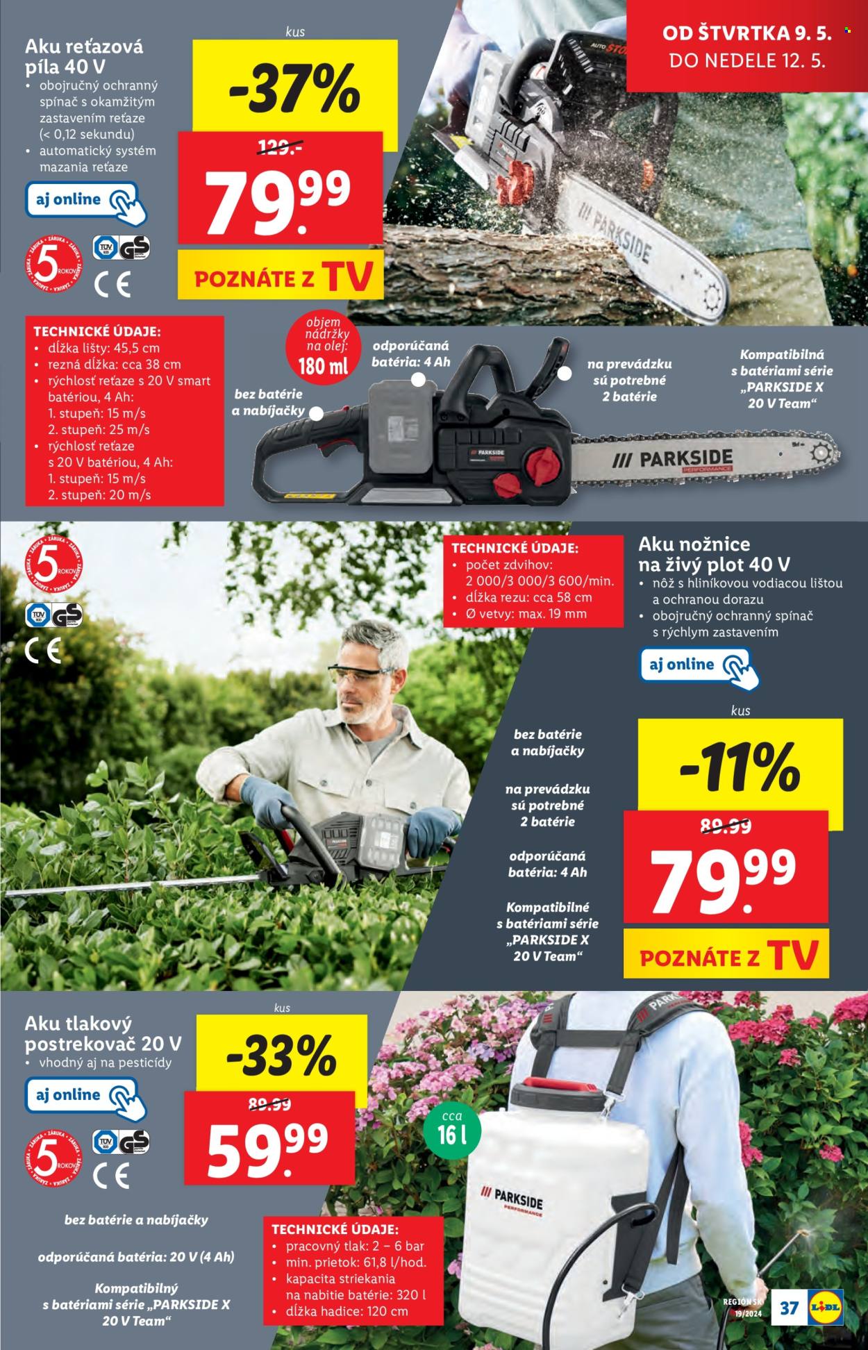 Leták Lidl - 9.5.2024 - 12.5.2024. Strana 43