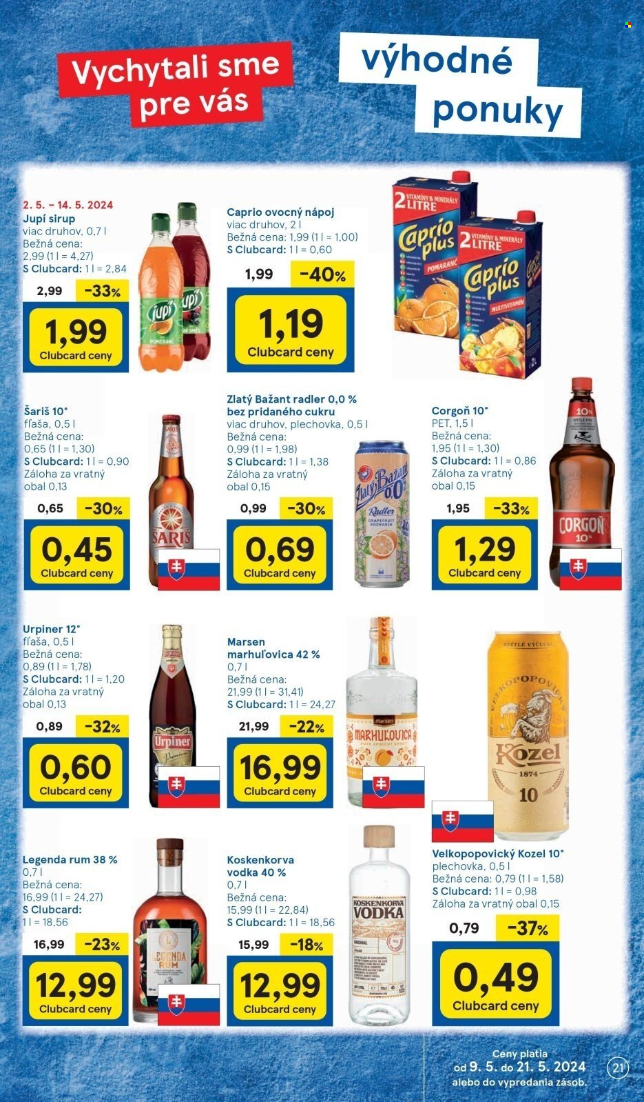 Leták TESCO - 9.5.2024 - 14.5.2024. Strana 21