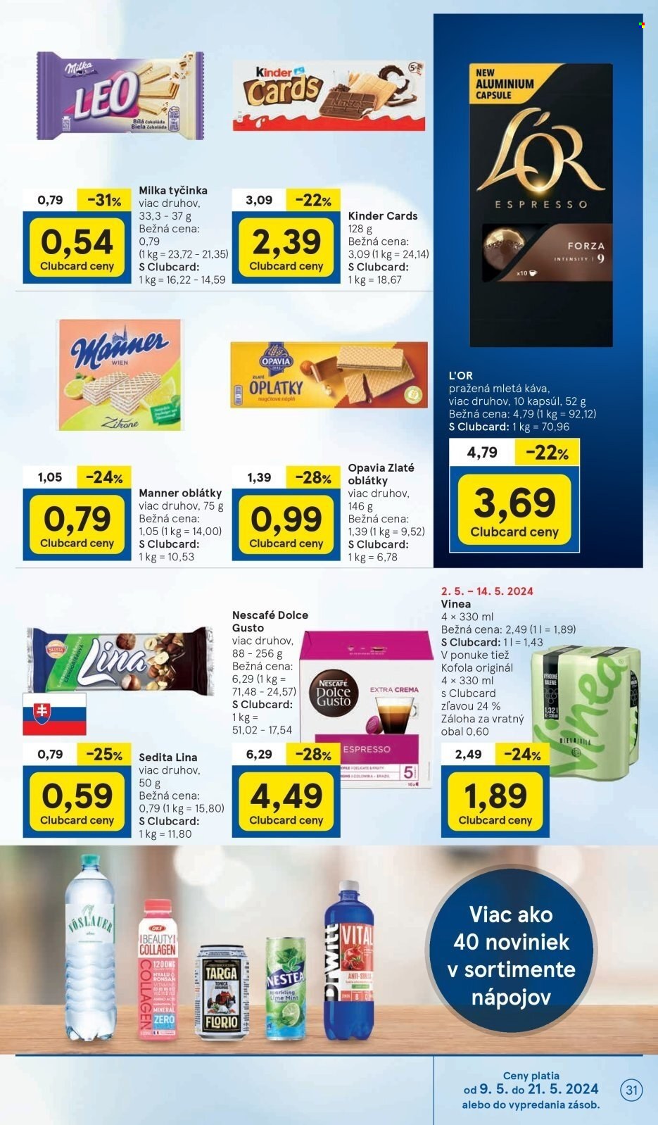 Leták TESCO - 9.5.2024 - 14.5.2024. Strana 31