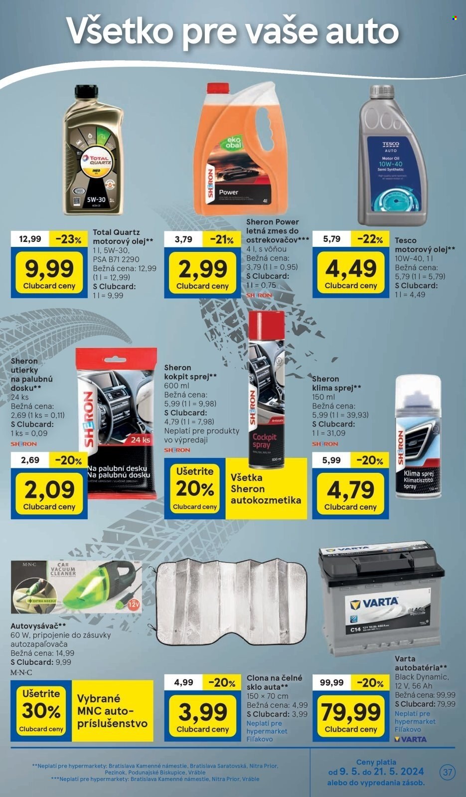 Leták TESCO - 9.5.2024 - 14.5.2024. Strana 37