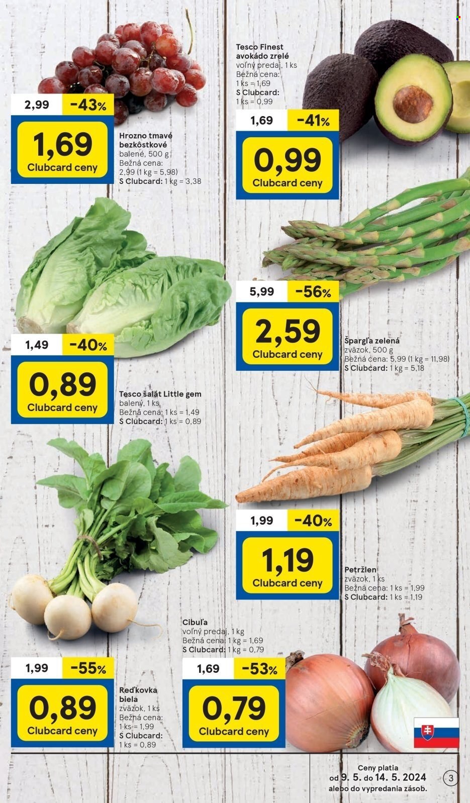 Leták TESCO supermarket - 9.5.2024 - 14.5.2024. Strana 3