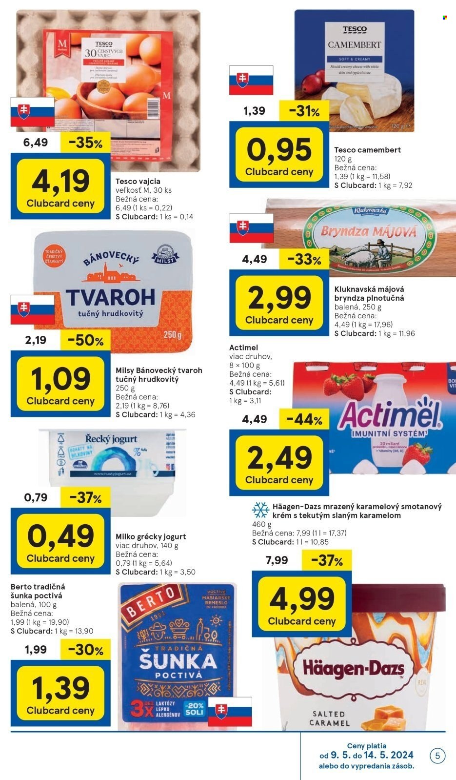 Leták TESCO supermarket - 9.5.2024 - 14.5.2024. Strana 5
