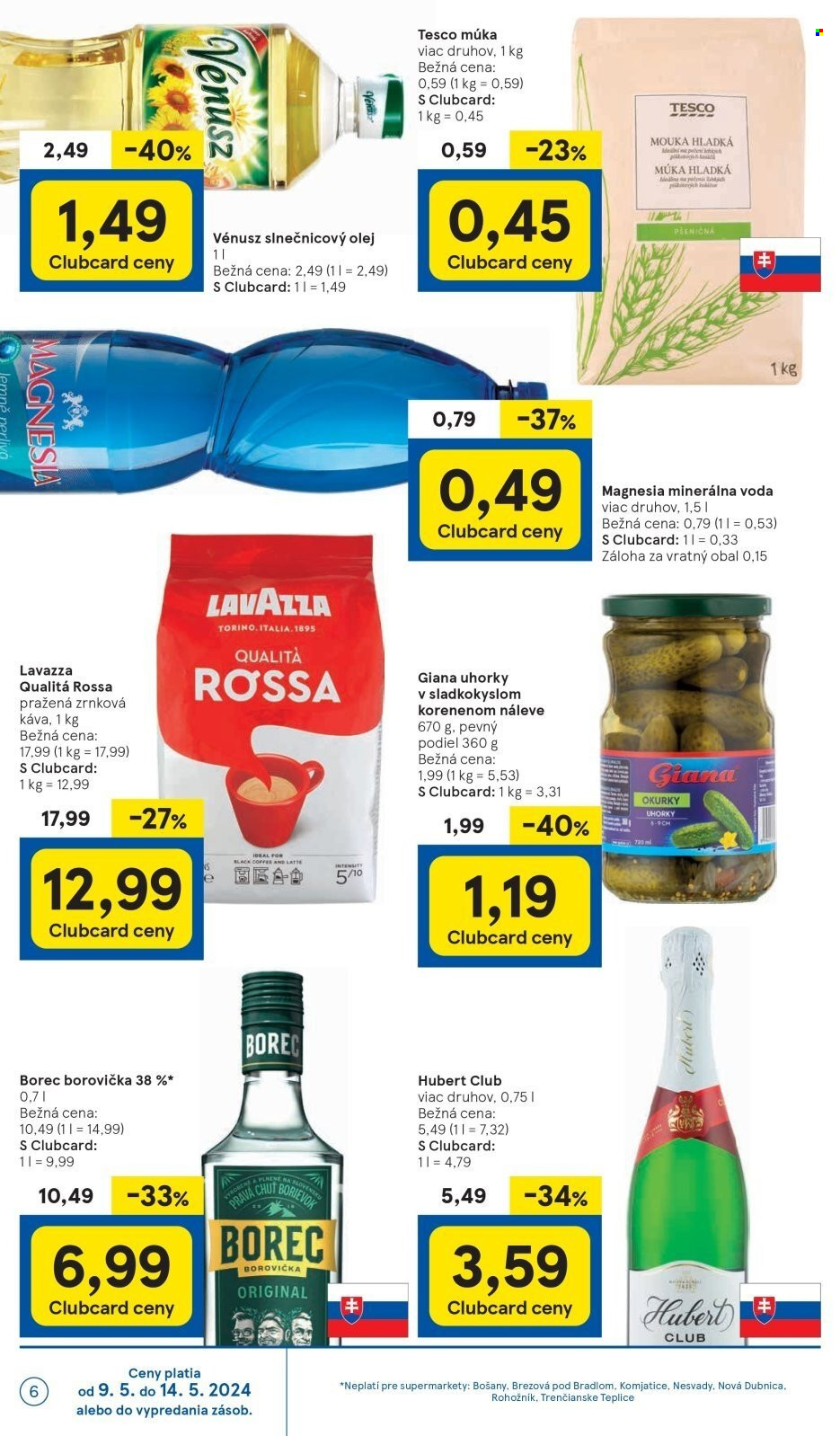 Leták TESCO supermarket - 9.5.2024 - 14.5.2024. Strana 6