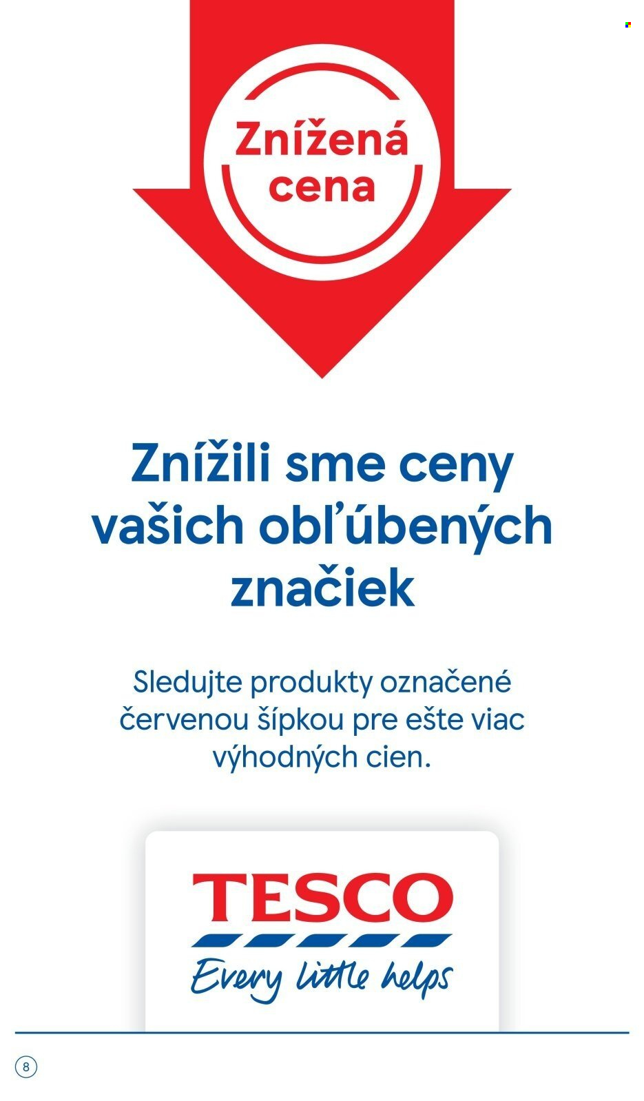 Leták TESCO supermarket - 9.5.2024 - 14.5.2024. Strana 8