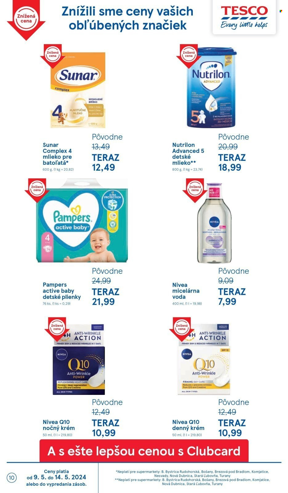 Leták TESCO supermarket - 9.5.2024 - 14.5.2024. Strana 10
