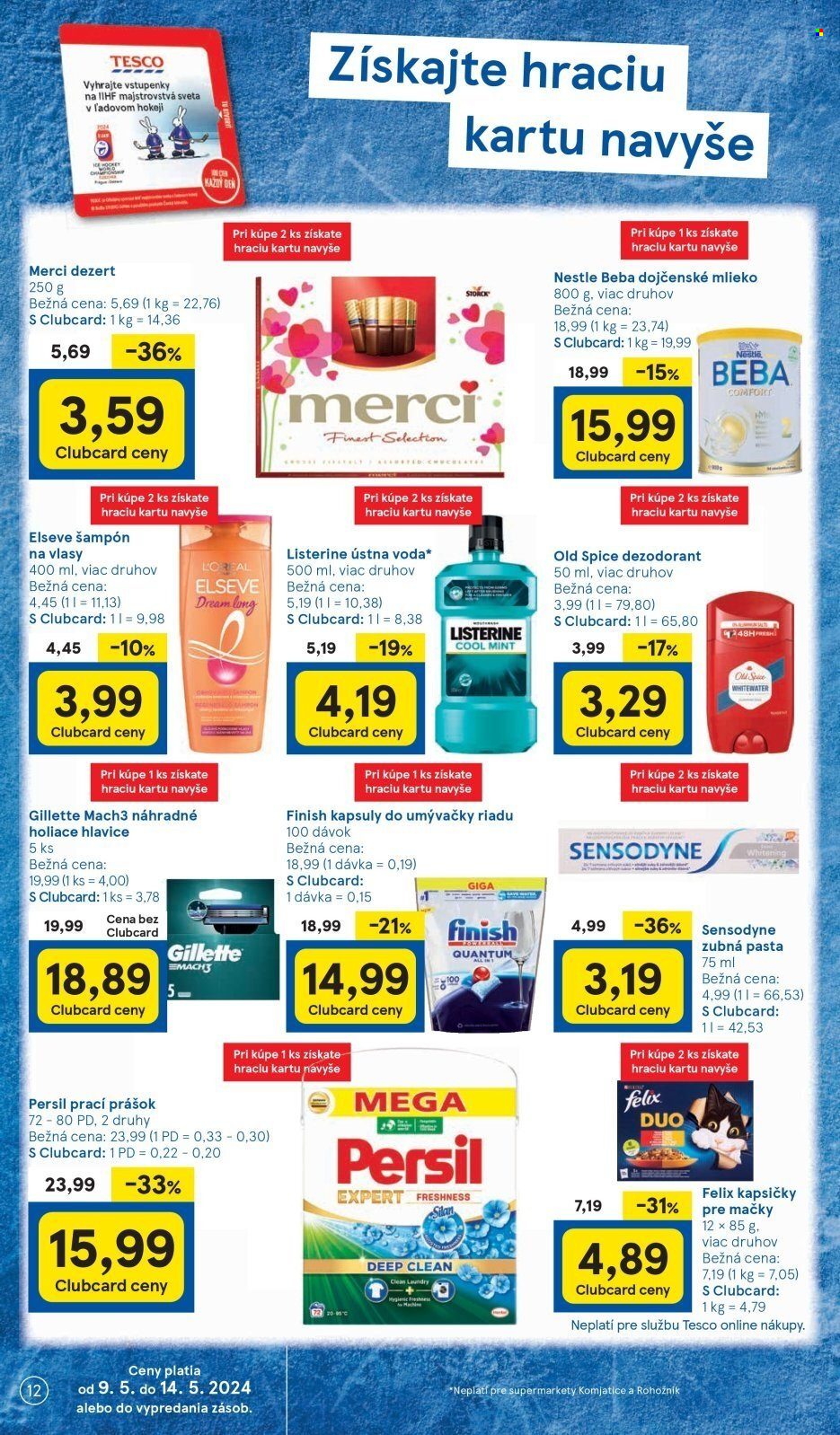Leták TESCO supermarket - 9.5.2024 - 14.5.2024. Strana 12