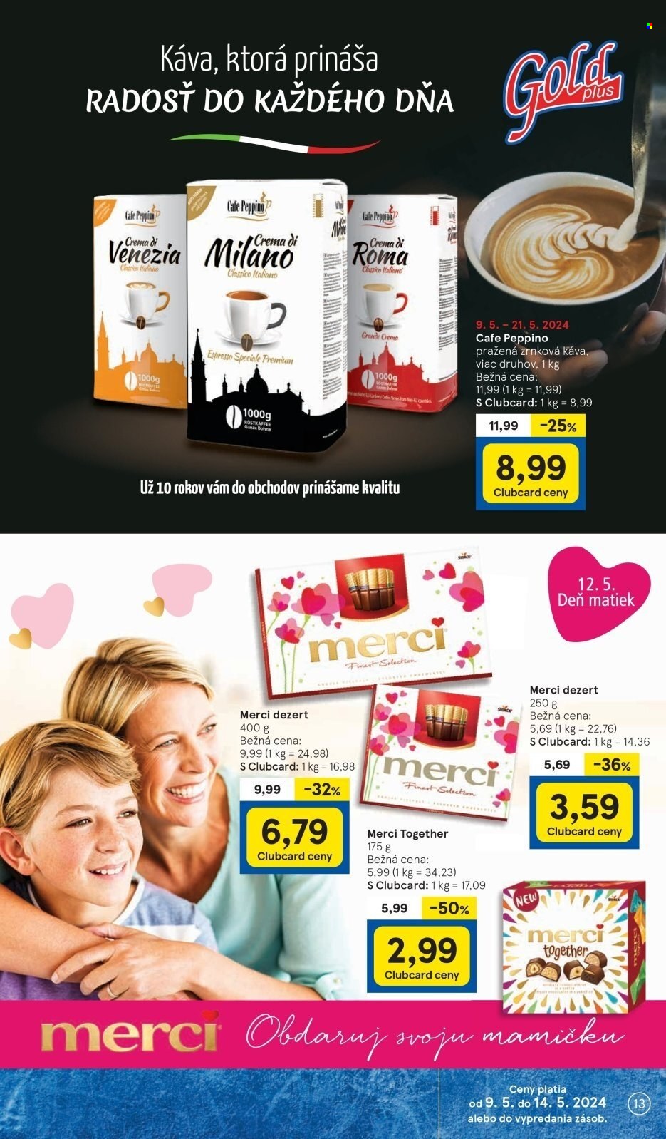 Leták TESCO supermarket - 9.5.2024 - 14.5.2024. Strana 13
