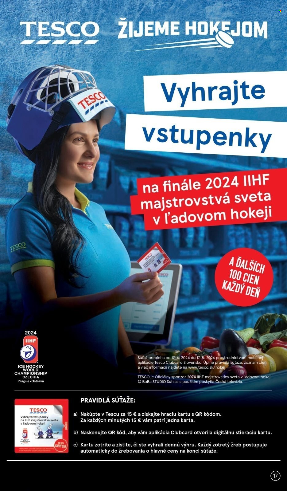 Leták TESCO supermarket - 9.5.2024 - 14.5.2024. Strana 17