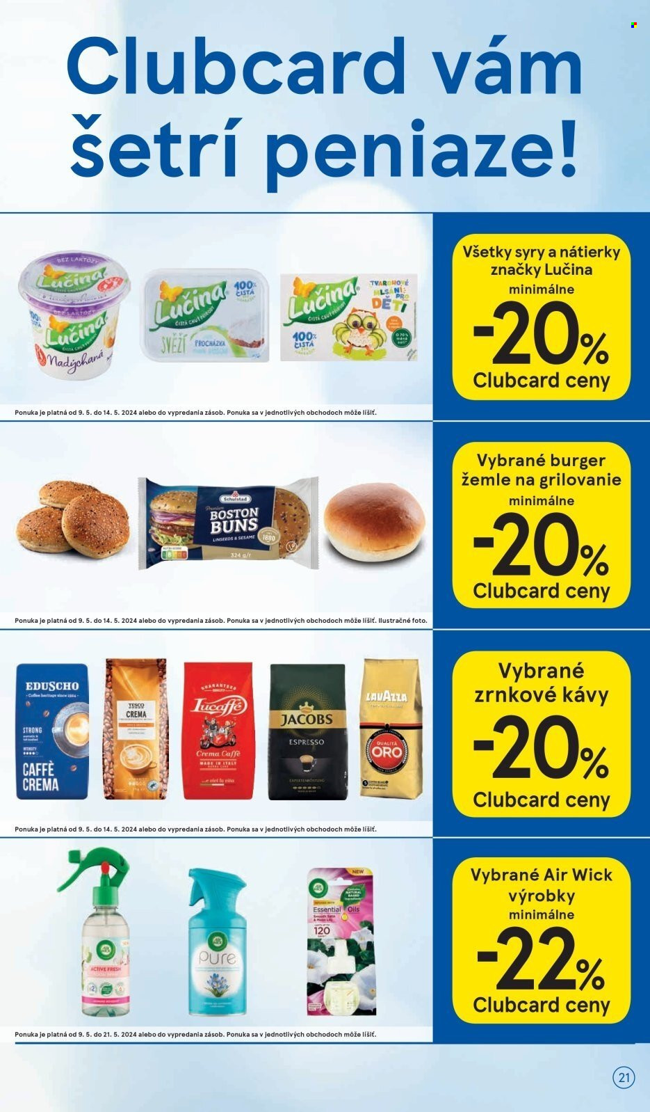 Leták TESCO supermarket - 9.5.2024 - 14.5.2024. Strana 21