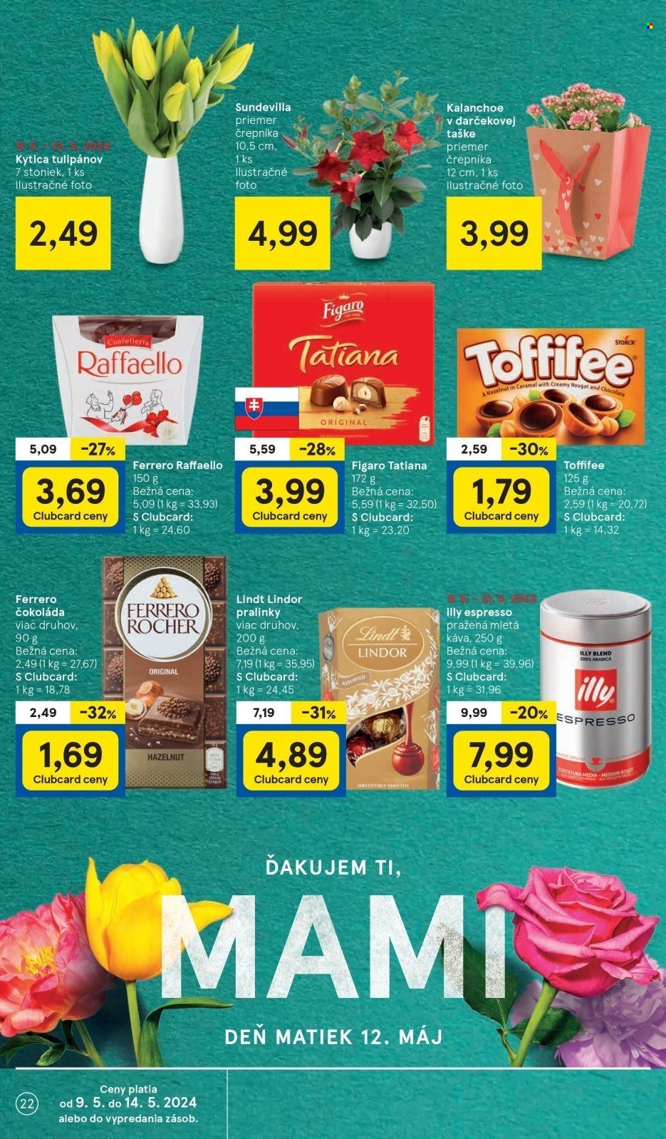 Leták TESCO supermarket - 9.5.2024 - 14.5.2024. Strana 22