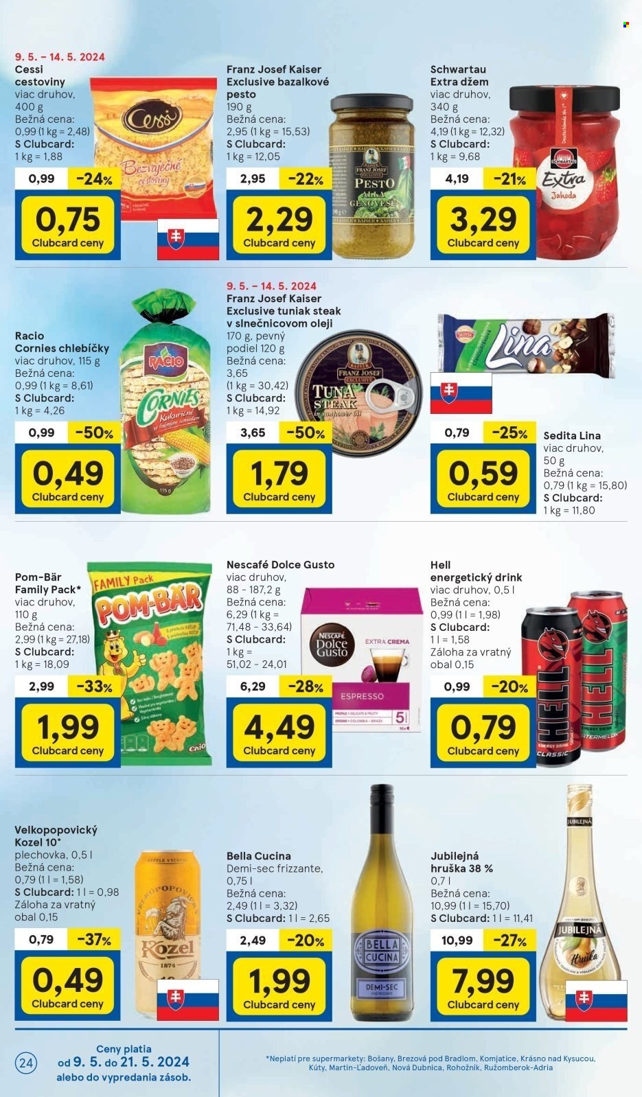 Leták TESCO supermarket - 9.5.2024 - 14.5.2024. Strana 24