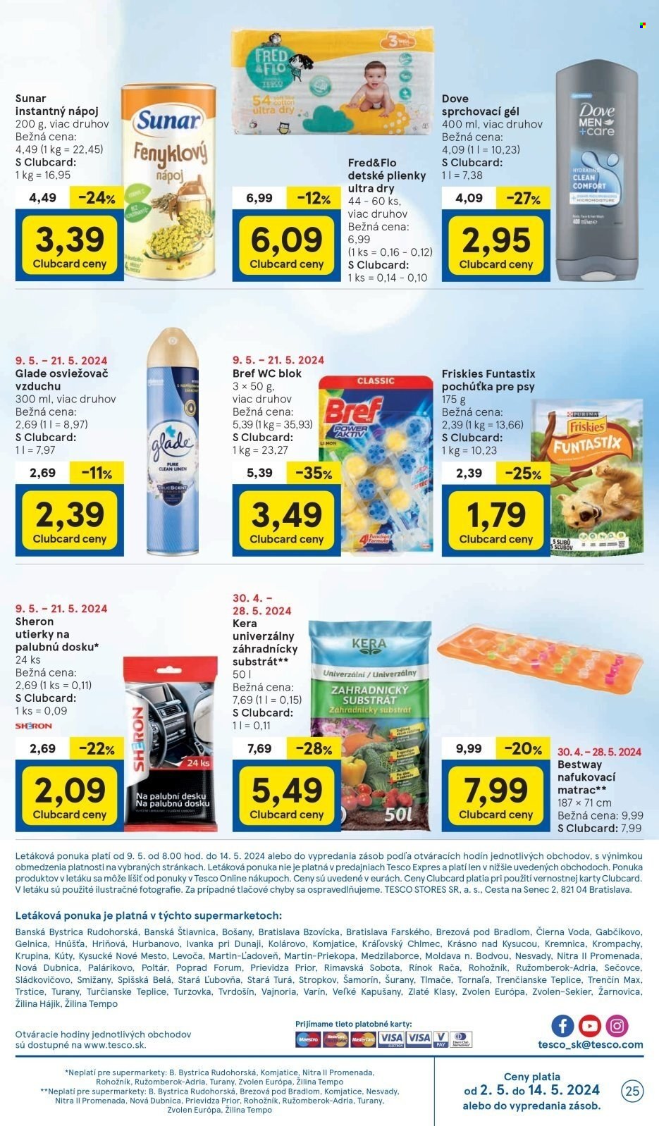 Leták TESCO supermarket - 9.5.2024 - 14.5.2024. Strana 25