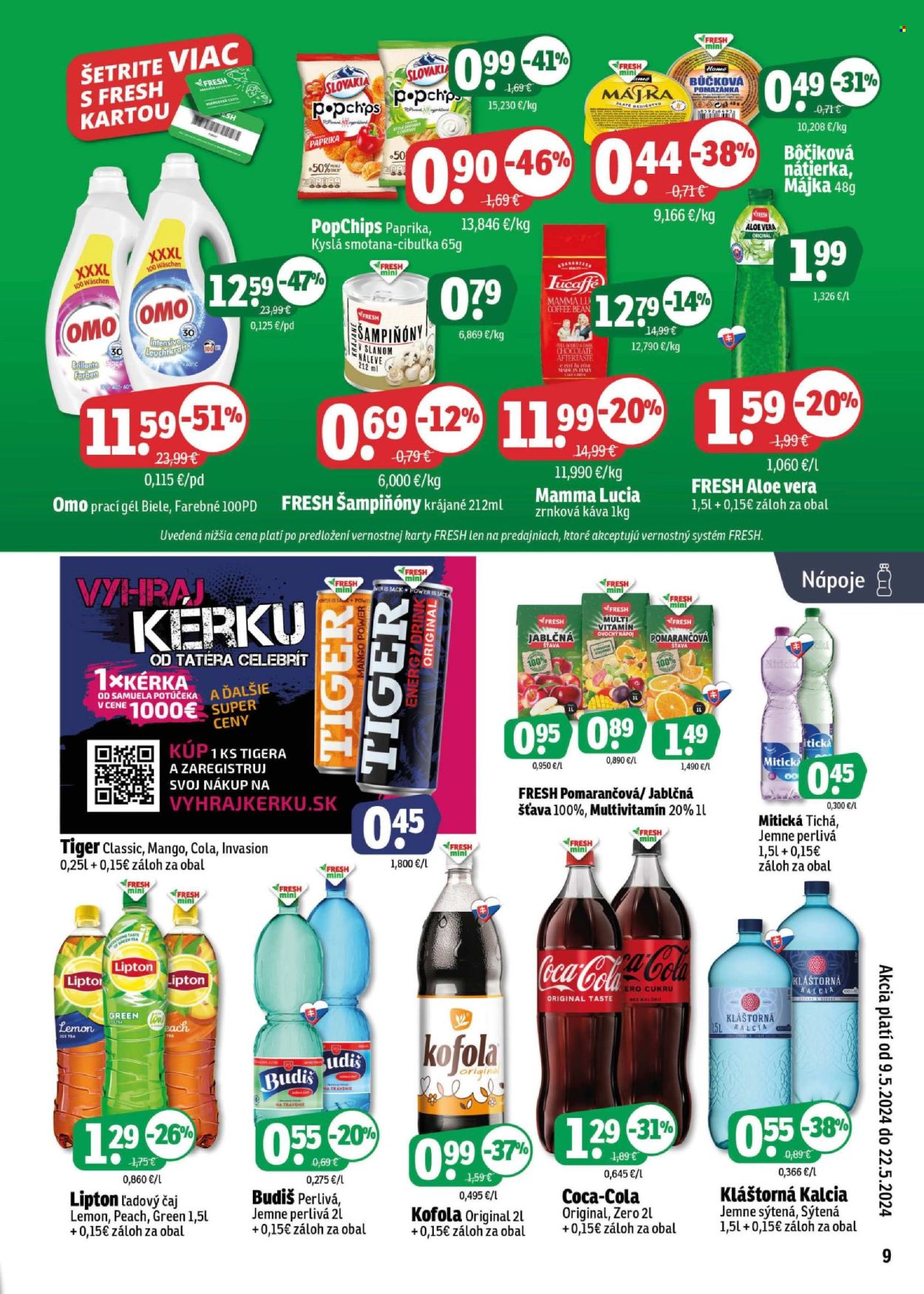 Leták FRESH - 9.5.2024 - 22.5.2024. Strana 9