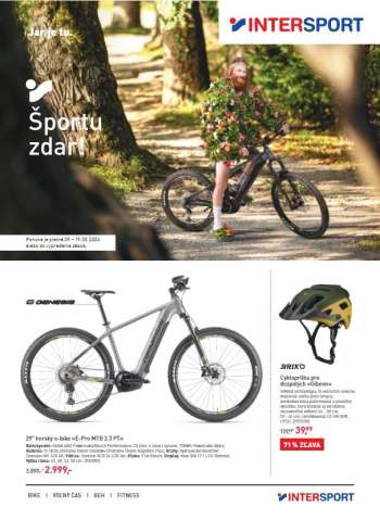 Leták Intersport - 9.5.2024 - 19.5.2024.