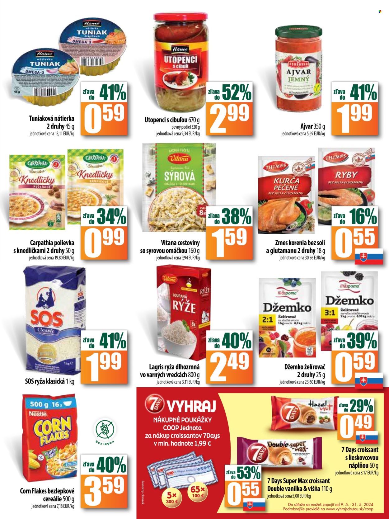 Leták COOP Jednota - 9.5.2024 - 15.5.2024. Strana 7