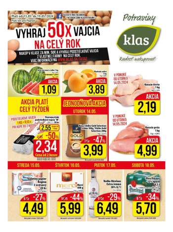 Leták Klas - 13.5.2024 - 19.5.2024.