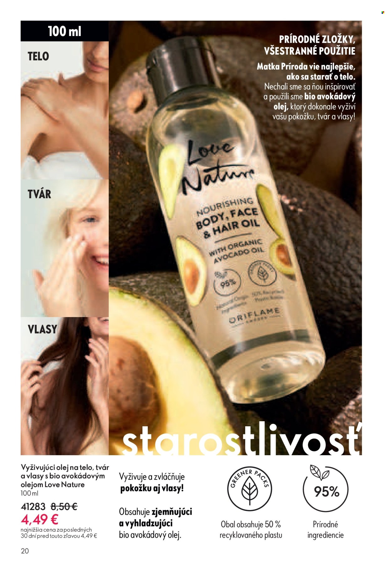 Leták Oriflame - 28.5.2024 - 17.6.2024. Strana 20