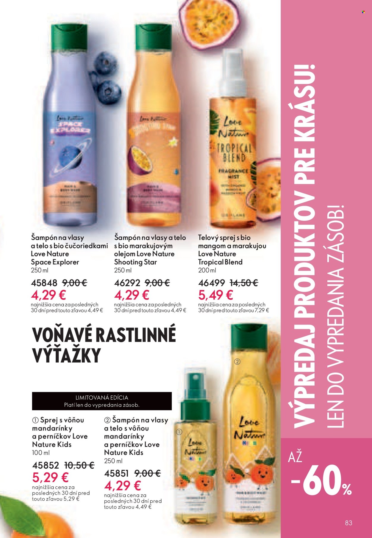 Leták Oriflame - 28.5.2024 - 17.6.2024. Strana 83