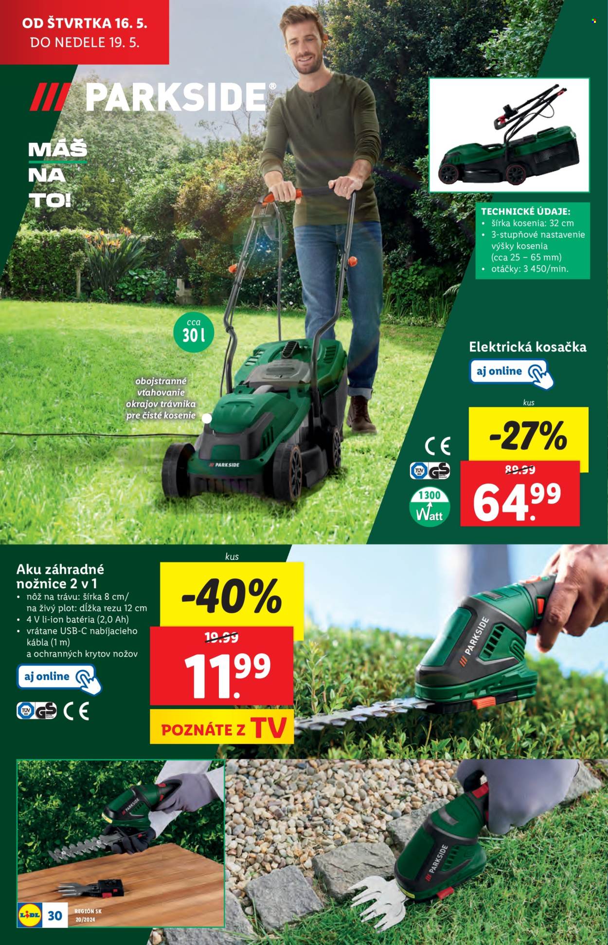 Leták Lidl - 16.5.2024 - 19.5.2024. Strana 38