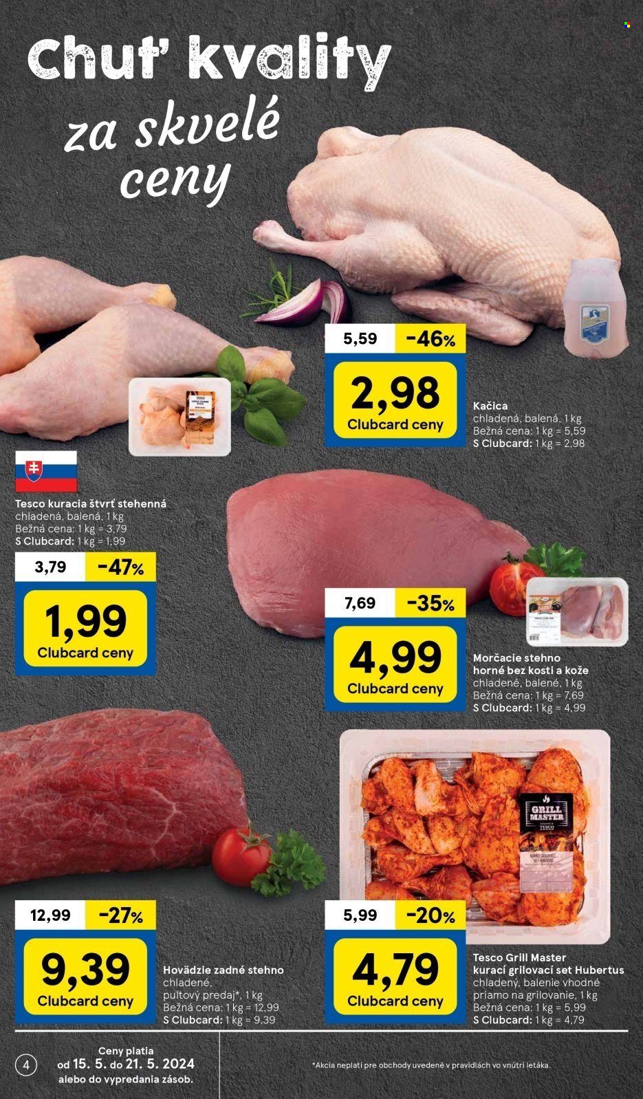 Leták TESCO - 15.5.2024 - 21.5.2024. Strana 4