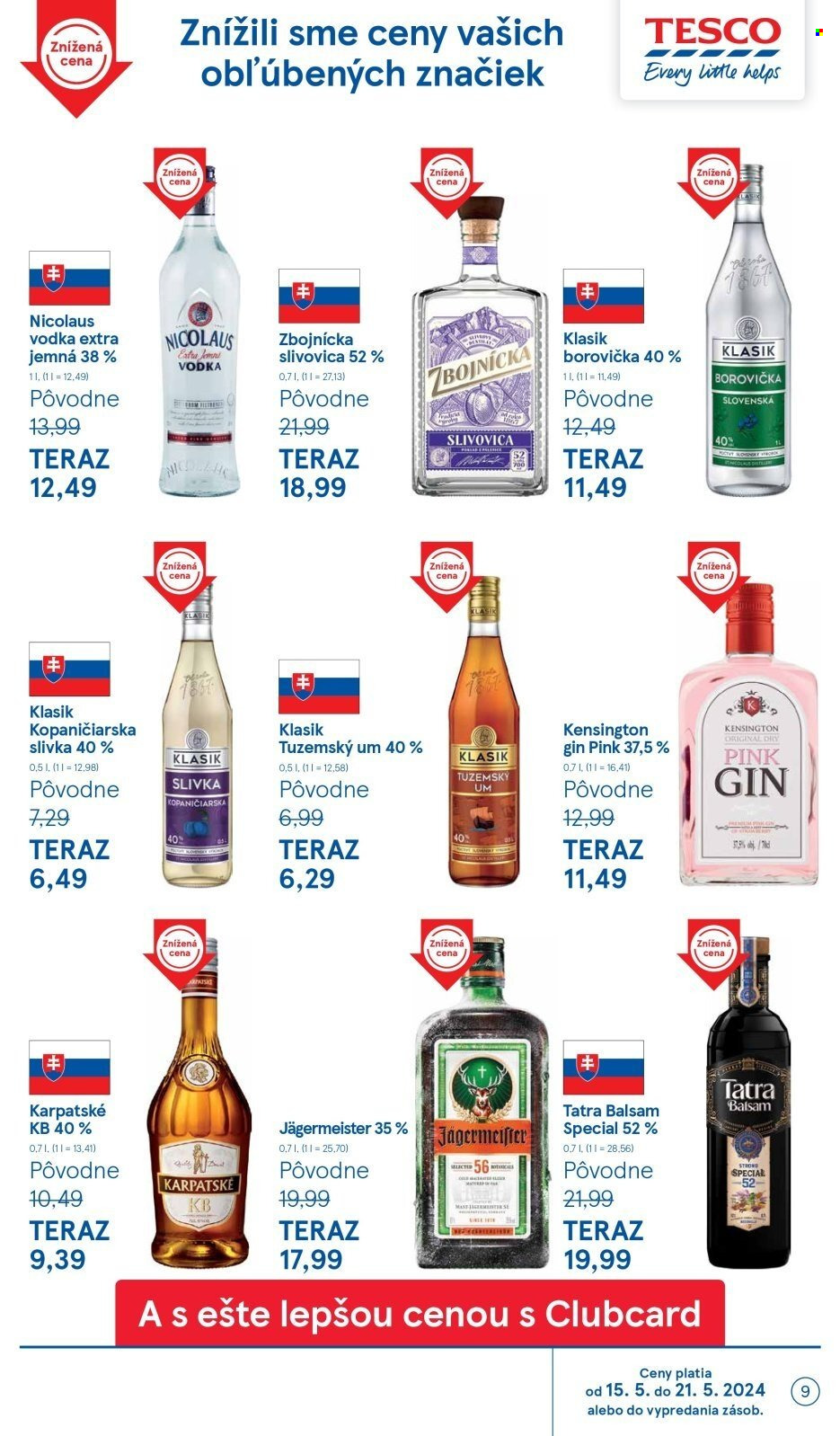 Leták TESCO - 15.5.2024 - 21.5.2024. Strana 9