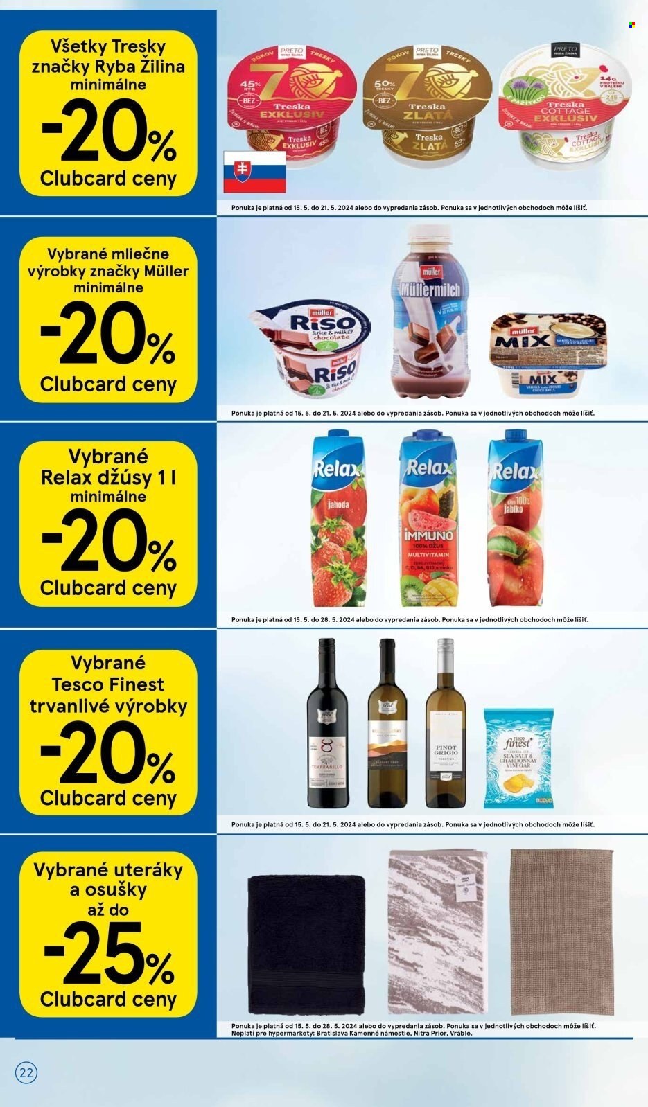 Leták TESCO - 15.5.2024 - 21.5.2024. Strana 22