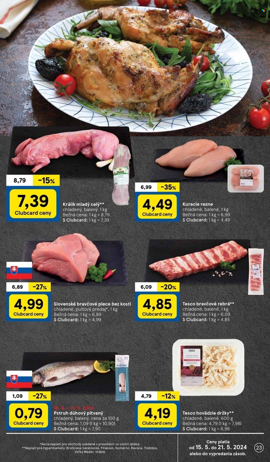 Leták TESCO - 15.5.2024 - 21.5.2024. Strana 23