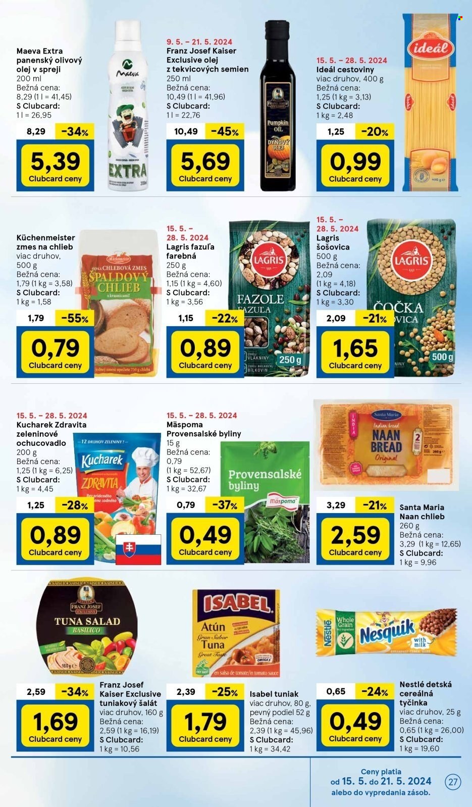 Leták TESCO - 15.5.2024 - 21.5.2024. Strana 27