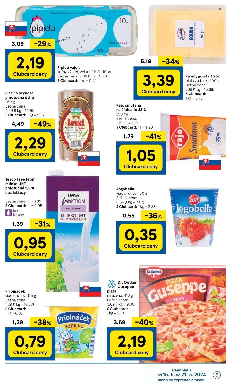 Leták TESCO supermarket - 15.5.2024 - 21.5.2024. Strana 5