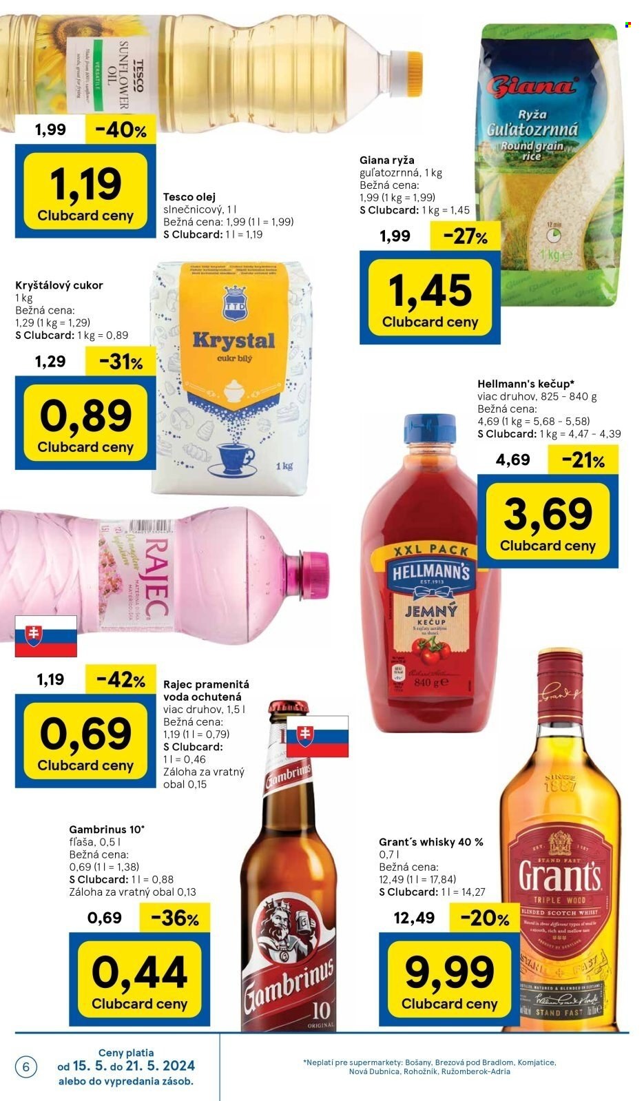 Leták TESCO supermarket - 15.5.2024 - 21.5.2024. Strana 6