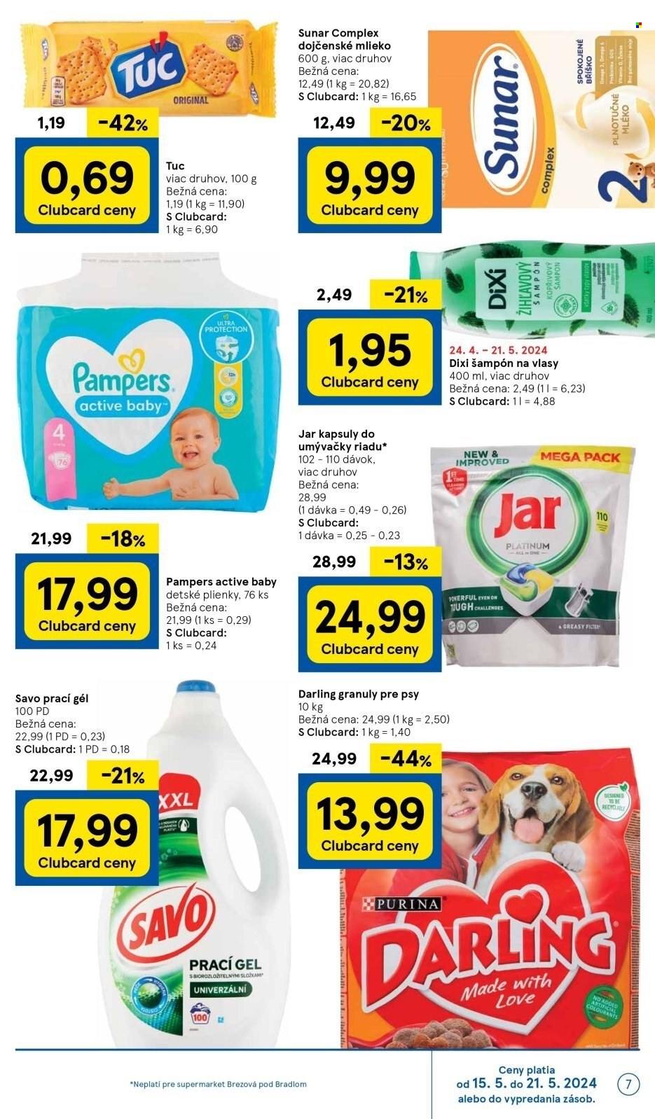 Leták TESCO supermarket - 15.5.2024 - 21.5.2024. Strana 7